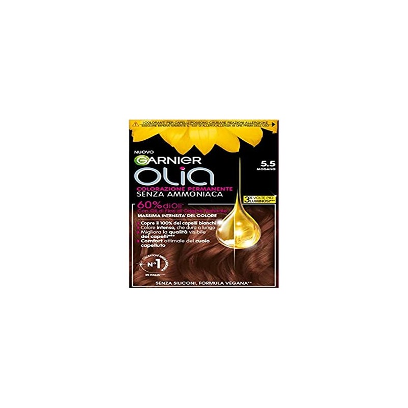 Garnier Olia Permanent Hair Colour Ammonia Free with Flower Oils