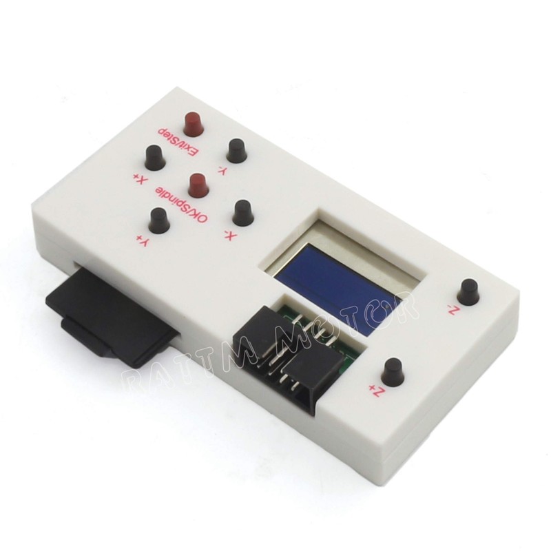 3 Axis GRBL Offline Controller Board Remote Hand Control LCD