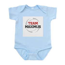 CafePress Maximus Infant Bodysuit Cute Infant Bodysuit Baby Romper Sky Blue