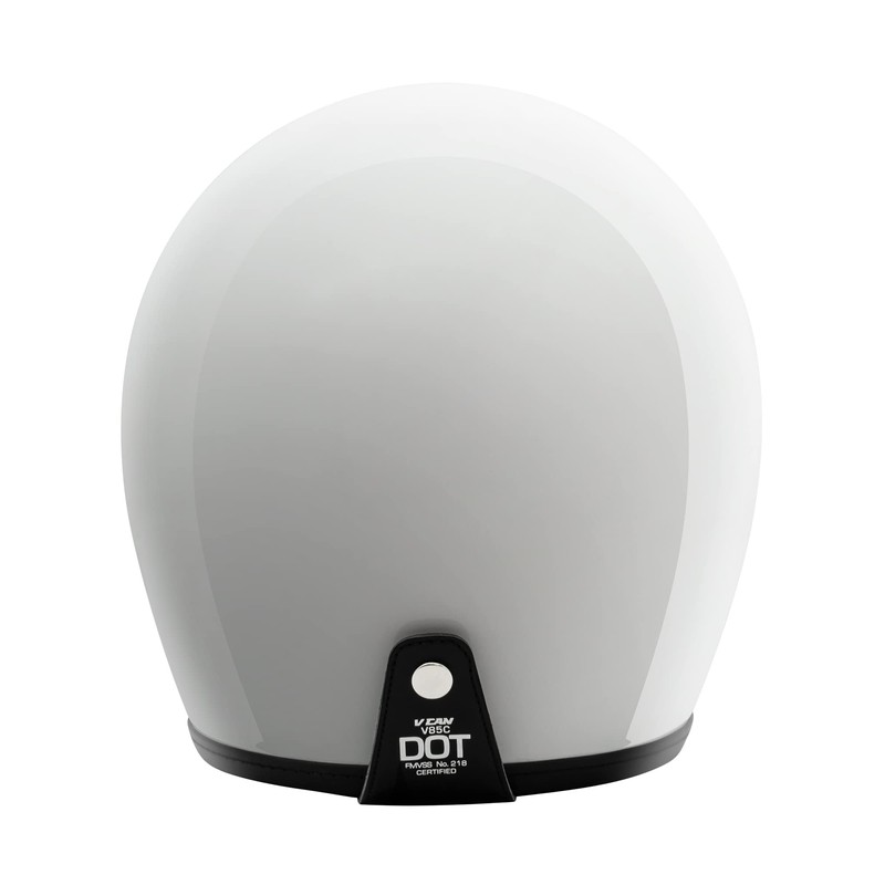 VCAN V85C 3/4 Open Face Motorcycle Helmet DOT Approved (Gloss