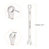 sourcing map 2pcs Thin Combination Wrench Metric 5.5mm 6-Point Ended