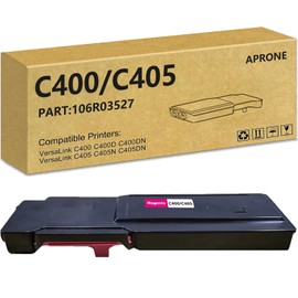 APRONE APRONE C400 C405 106R03527 Toner Cartridge Compatible for VersaLink C400 C400D C400DN MFP C405DN C405D C405 High Capacity Toner Cartridge (8,000 Pages,Magenta)
