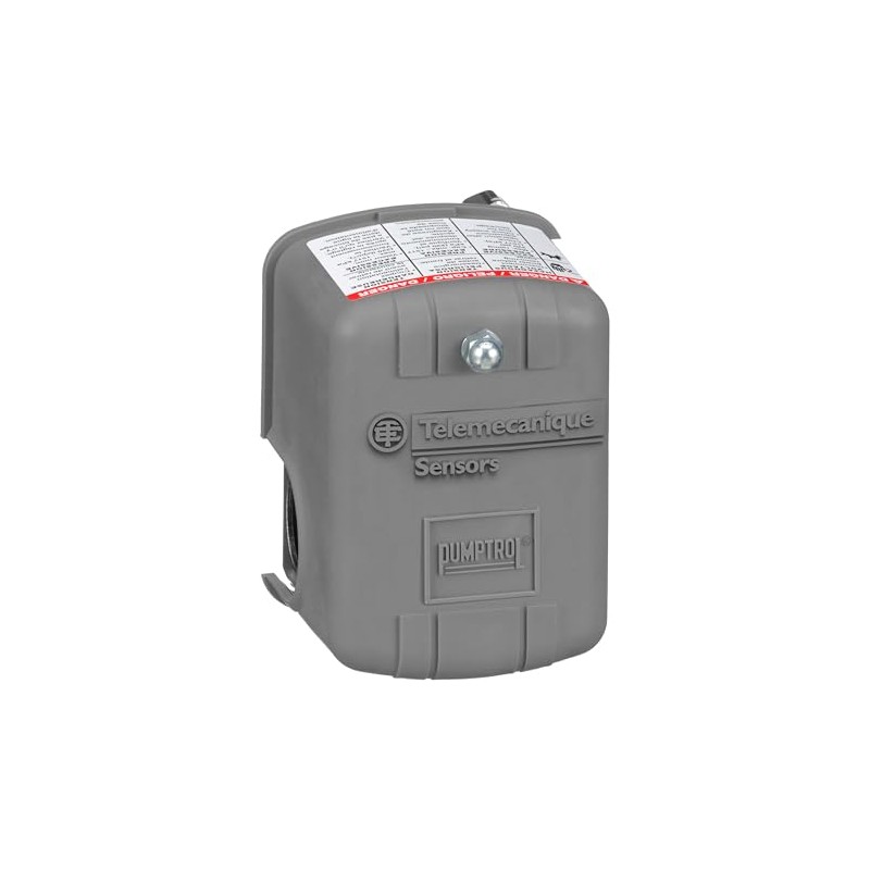 Telemecanique Sensors 9013FHG2J27X Air-Compressor Pressure Switch, 100 psi Set Off,