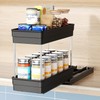 Nieifi Vertical Spice Rack Pull Out-Spice Racks for Inside Cabinets-4-1/3