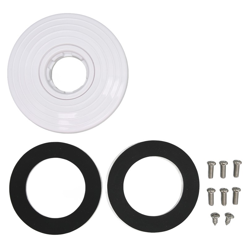 Pool Water Outlet 12cm White Swimming Pool Drain Water Inlet