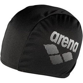 ARENA Polyester II JR, Cuffie da Nuoto Unisex Bambino, Nero, TU