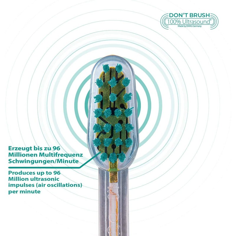 Emmi-pet Ultrasound Bristle-Head Attachments to Clean Pets' Teeth and Gums