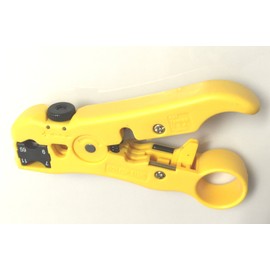 rmsdeal77 All-in-one Universal Stripping Tool for UTP and STP Cable for RG59/6/7/11 CAT 5E CAT 6