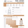 Cicy Bell Womens Round Neck Waistcoat Vest Summer Button up