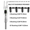 KEAUP 6/12 Pack G Lighted Nocks for Arrows with .165