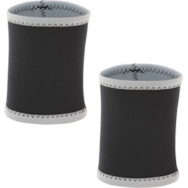 Healthpoint 1810AWSP Ankle Warmer, CR Ankle Warmer, Set of 2, Cold Protection, Windproof, Lightweight, Black, One Size Fits All