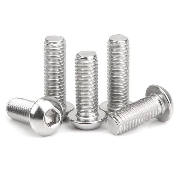 ﻿ M5 14mm Screws,M5-0.8x14mm Button Head Socket Cap Screw and