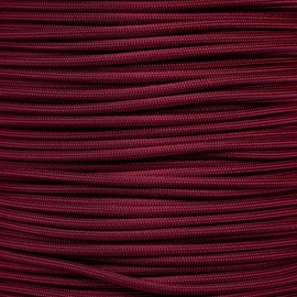 Paracord Planet 750 Paracord – Type IV Multi-Purpose Nylon Cord with 11 Strand Inner Core – Burgundy, 100 Feet