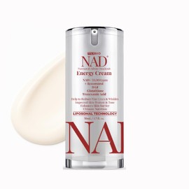 TSJ Bio NAD+ Energy Revitalizing Cream - Premium Daily Moisturizer with NAD+ 50,000PPM, Resveratrol & 9 Growth Factor Complex