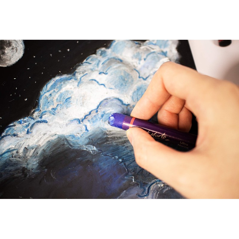 Mont Marte Oil Pastels Set - 36 Pieces - Soft