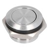 5Pcs Flat Top Button Switch Stainless Steel Waterproof Screw Terminal