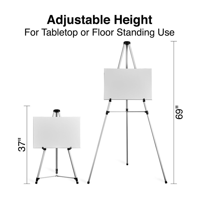 Staples Hd Flipchart/Easel Aluminum
