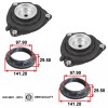 2MPLASTIC Strut Mount Set Front For Infiniti QX60 2014-2020 JX35