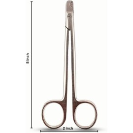 Global Luxury Management Stainless steel scissors for cutting nails of birds, cats, dogs and pigeons.