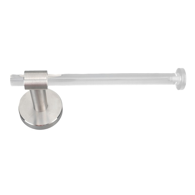 Bathroom Towel Rack Holder Hanger Transparent Light Luxury Acrylic Wall