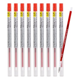 Mitsubishi Pencil Ballpoint Pen Refill Style Fit Signo 0.38 Red 10 Count UMR1093815