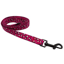 Paw Highness Dog Walking Harness, Collar, Leash & Poo Bag Holder Set in Pretty In Pink Small