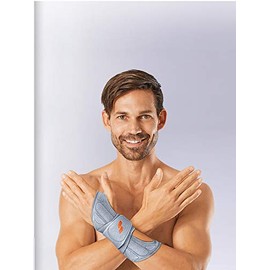 Sporlastic MANU-X Wrist Brace Size 1 Platinum 07642, Pack of 1
