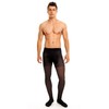 GLAMORY Men's Support 70 Herrenstützstrumpfhose Sports Leggings, Black, X-Large