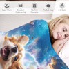 Corgi Blanket Funny Corgi Gifts for Girls Boys Woman Kids