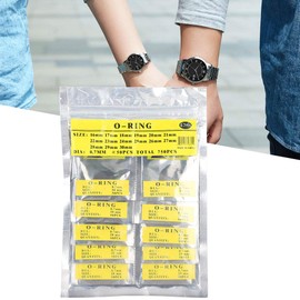 Rubber Washer, Rubber O Rings Assorted, Watch Gaskets O Ring Watch O Ring Rubber Sealing Washers Waterproof Watch Gaskets Rubber Seal Ring