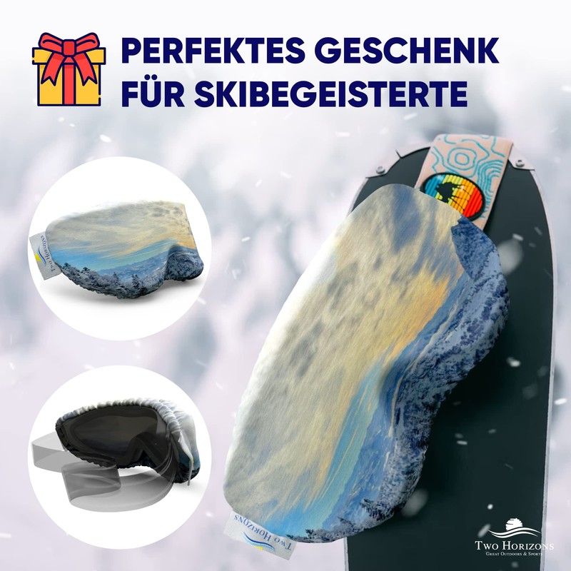 Two Horizons Ski Goggles Protective Cover | Protects Against Scratches