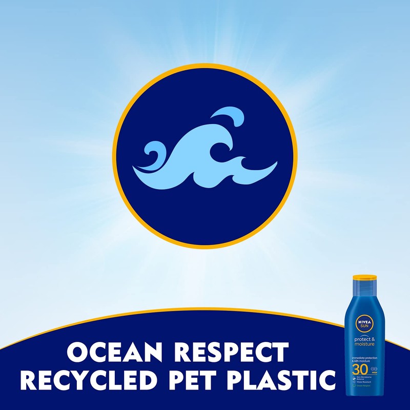 Nivea Protect & Moisture Sun Lotion SPF 30, 200 Ml