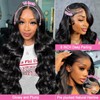 Leicymens 28 INCH 13x6 Lace Front Wigs Human Hair Body
