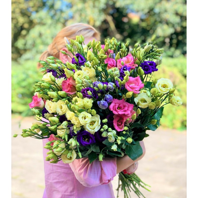 Fresh 100pcs Mixed Eustoma Flower Seeds for Planting, Easy-to-Grow Lisianthus