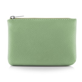 Giantree Small Wallet for Women, Cute PU Lychee Pattern Coin Pocket Portable Change Wallet Mini Coin Purse For Girl Women Ladies ID Key Headset Lipstick(Light Green)