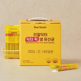 Real Doctor Doctor Pick Live Lactic Acid Bacteria 2g (180 Packets) (6 Month Supply) (N4) / 리얼닥터 닥터픽 생유산균 2g180포 (6개월분) (N4)