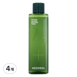 Mediheal Tea Tree Soothing Moisture Toner, 350ml, 4 pieces / 메디힐 티트리 진정 수분 토너, 350ml, 4개