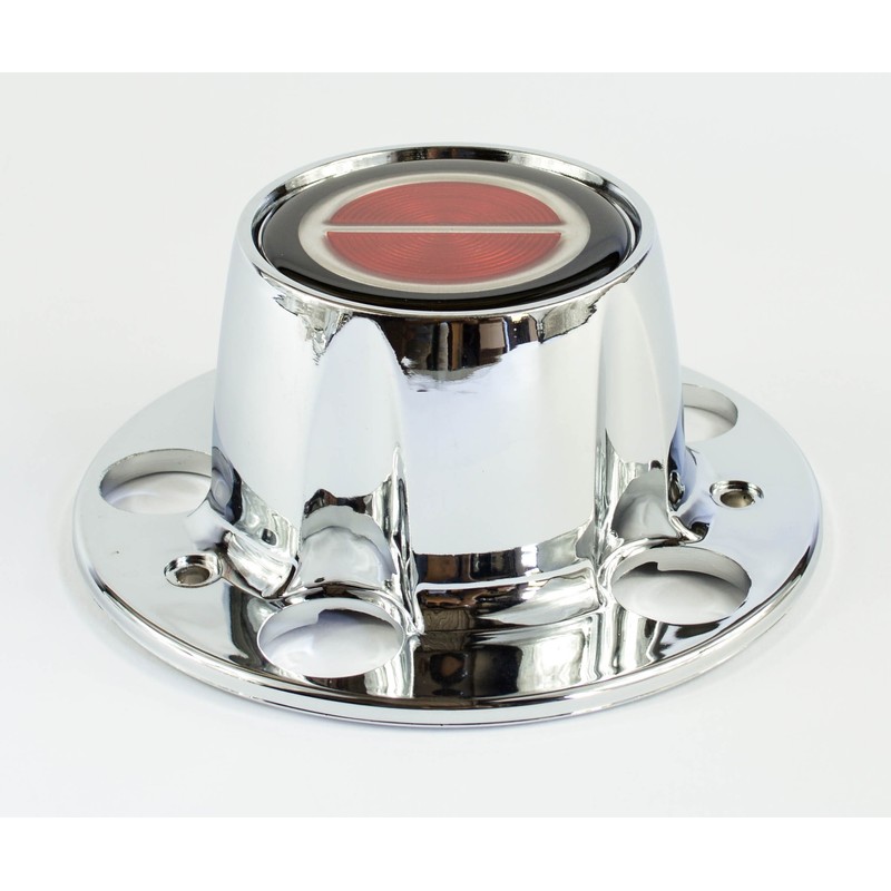 BB Auto Set of 4 New Chrome Wheel Center Caps