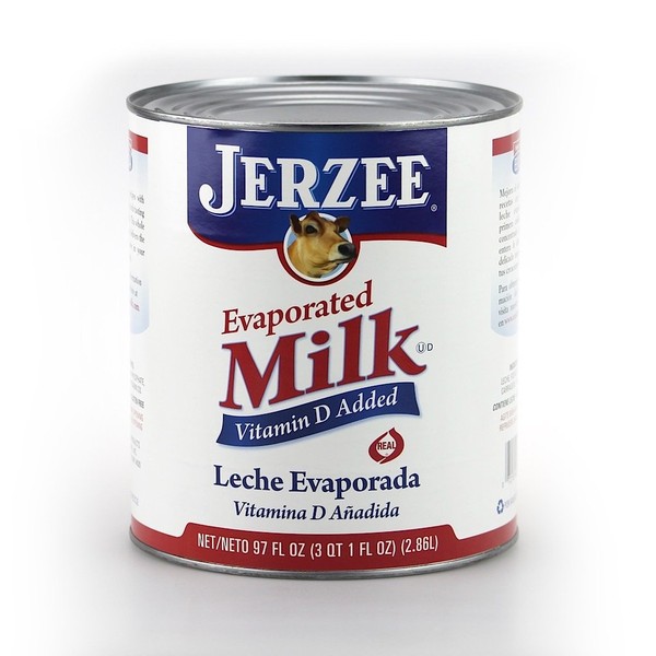 Jerzee, Evaporated Milk, 97.0 oz. (6 count)