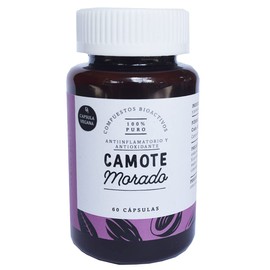 Cápsulas Veganas de Camote Morado