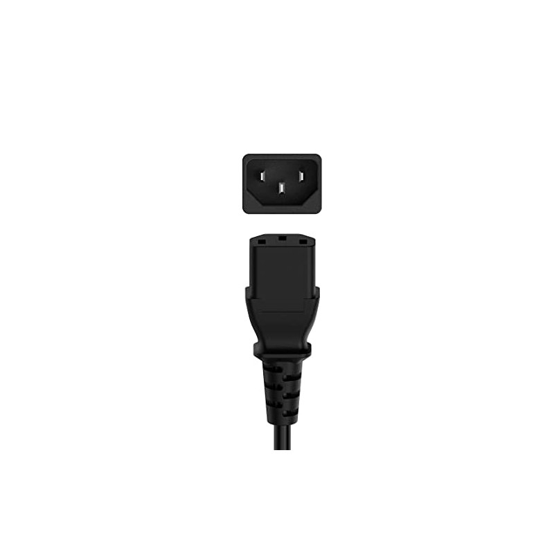 Hama Power cable, earthing contact plug - 3-pin IEC cable,