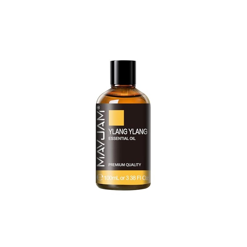 Aceite esencial de Ylang Ylang, MAYJAM 3.38FL.OZ, aceites esenciales de