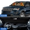 Funny Rooster Chicken Windshield Sunshade for Car SUV Truck Foldable