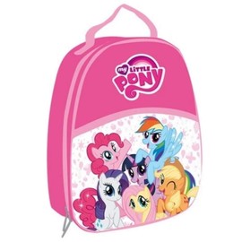 FUN HOUSE 005340 My Little Pony Kinder Rucksack, thermoisoliert, Polyester/PEVA/Polyethylen, 21 x 13,5 x 21 cm, Rosa
