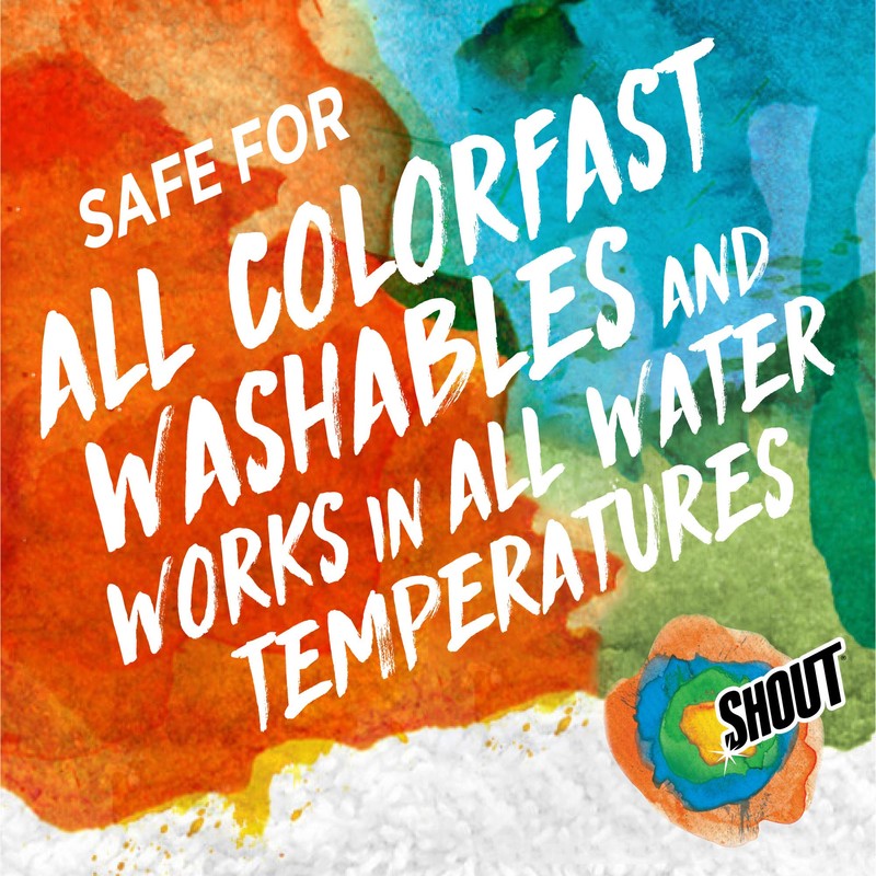 Shout Color Catcher Sheets for Laundry, Allow Mixed Washes, Prevent
