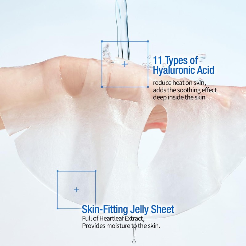 GOODAL Heartleaf Hyaluron Soothing Jelly Mask [1EA]
