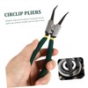 DOITOOL Spring-loaded Pliers Kit 4pc Heavy Duty Tool Straight Bent