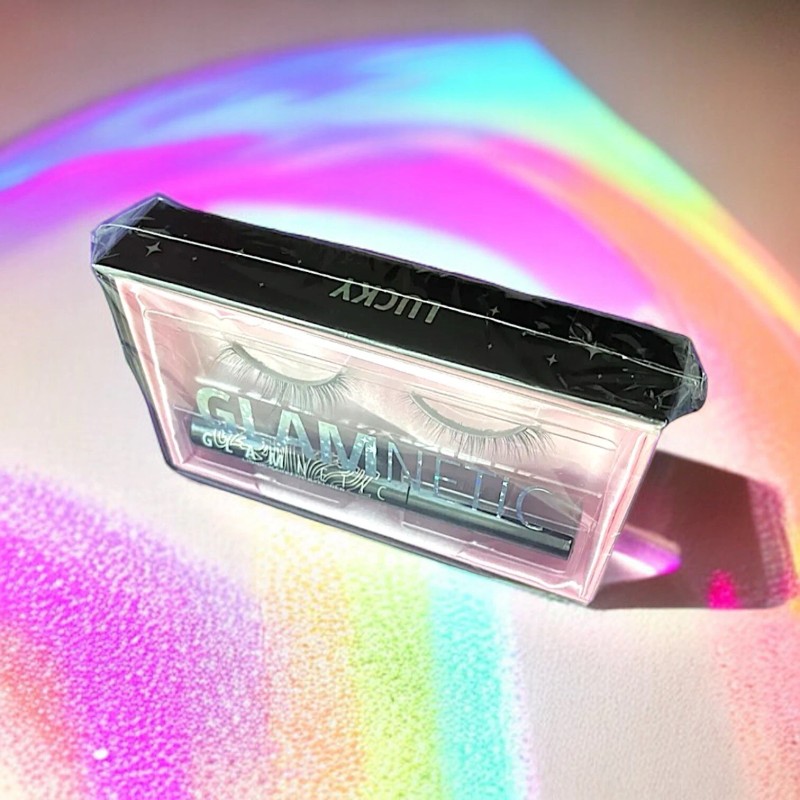 GLAMNETIC Lucky Lash & Black Liquid Magnetic Liner Kit New