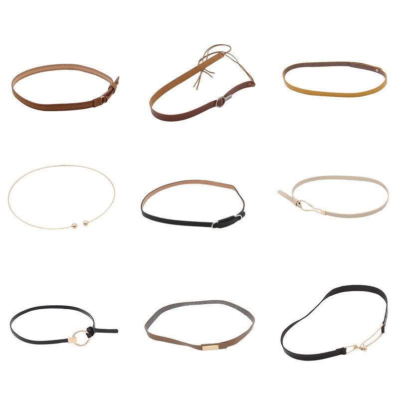 KUFptva Hat Belts for Fedora, Cowboy, Leather Hats - Bands