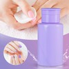 2 Pack Purple Push Down Pump Dispenser - Nail Polish